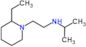 N-[2-(2-ethyl-1-piperidyl)ethyl]propan-2-amine