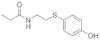 N-[2-(4-HYDROXYPHENYLSULFANYL)ETHYL]PROPIONAMIDE