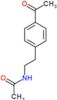 4-[2-(N-Acetylamino)ethyl]acetophenone