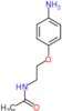 N-[2-(4-aminophenoxy)ethyl]acetamide