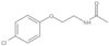 N-[2-(4-Chlorophenoxy)ethyl]acetamide