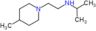 N-[2-(4-methyl-1-piperidyl)ethyl]propan-2-amine