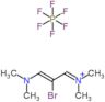 N-[(2Z)-2-bromo-3-(dimethylamino)prop-2-en-1-ylidene]-N-methylmethanaminium hexafluorophosphate