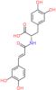 N-[(2E)-3-(3,4-dihydroxyphenyl)prop-2-enoyl]-3-hydroxy-L-tyrosine