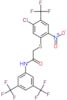 N-[3,5-bis(trifluoromethyl)phenyl]-2-{[5-chloro-2-nitro-4-(trifluoromethyl)phenyl]sulfanyl}aceta...