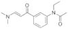 N-Ethyl-N-3-((3-dimethylamino-1-oxo-2-propenyl)phenyl)acetamide