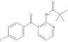 Propanamide, N-[3-(4-fluorobenzoyl)-2-pyridinyl]-2,2-dimethyl-