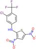 N-[3-chloro-4-(trifluoromethyl)phenyl]-3,5-dinitrothiophen-2-amine