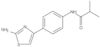 N-[4-(2-Amino-4-thiazolyl)phenyl]-2-methylpropanamide