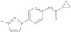 N-[4-(3-Methyl-1H-pyrazol-1-yl)phenyl]cyclopropanecarboxamide