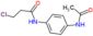 N-[4-(acetylamino)phenyl]-3-chloropropanamide