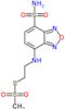 S-{2-[(7-sulfamoyl-2,1,3-benzoxadiazol-4-yl)amino]ethyl} methanesulfonothioate