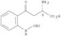 Benzenebutanoicacid, a-amino-2-(formylamino)-g-oxo-, (aS)-
