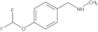 4-(Difluoromethoxy)-N-methylbenzenemethanamine