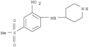 4-Piperidinamine,N-[4-(methylsulfonyl)-2-nitrophenyl]-