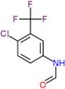N-[4-chloro-3-(trifluoromethyl)phenyl]formamide