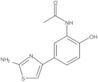 N-[5-(2-Amino-4-thiazolyl)-2-hydroxyphenyl]acetamide