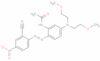 N-[5-[Bis(2-methoxyethyl)amino]-2-[2-(2-cyano-4-nitrophenyl)diazenyl]phenyl]acetamide