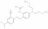 N-[5-[bis(2-methoxyethyl)amino]-2-[(2-cyano-4-nitrophenyl)azo]phenyl]acetamide