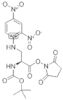 Carbamic acid, [(1S)-1-[[(2,4-dinitrophenyl)amino]methyl]-2-[(2,5-dioxo-1-pyrrolidinyl)oxy]-2-oxoe…