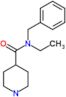 N-benzyl-N-ethylpiperidine-4-carboxamide