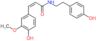 N-cis-Feruloyl tyramine