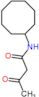 N-cyclooctyl-3-oxobutanamide