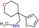N-methyl-1-[4-(2-thienyl)tetrahydropyran-4-yl]methanamine