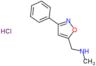 N-methyl-1-(3-phenylisoxazol-5-yl)methanamine hydrochloride