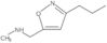 N-Methyl-3-propyl-5-isoxazolemethanamine