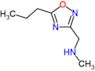 N-methyl-1-(5-propyl-1,2,4-oxadiazol-3-yl)methanamine