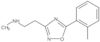 N-Methyl-5-(2-methylphenyl)-1,2,4-oxadiazole-3-ethanamine