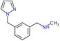 N-methyl-1-[3-(1H-pyrazol-1-ylmethyl)phenyl]methanamine