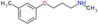 N-methyl-3-(3-methylphenoxy)propan-1-amine