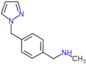 N-Methyl-4-(1H-pyrazol-1-ylmethyl)benzenemethanamine