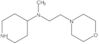 N-Methyl-N-4-piperidinyl-4-morpholineethanamine