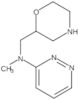 N-Methyl-N-3-pyridazinyl-2-morpholinemethanamine