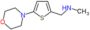 N-methyl-1-(5-morpholin-4-ylthiophen-2-yl)methanamine