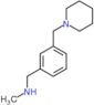 N-methyl-1-[3-(piperidin-1-ylmethyl)phenyl]methanamine