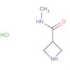 3-Azetidinecarboxamide, N-methyl-, monohydrochloride