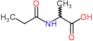 N-propanoylalanine