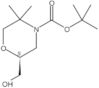 1,1-Dimethylethyl (2S)-2-(hydroxymethyl)-5,5-dimethyl-4-morpholinecarboxylate