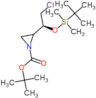 tert-butyl 2-[(1S)-1-[tert-butyl(dimethyl)silyl]oxy-2-chloro-ethyl]aziridine-1-carboxylate