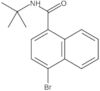 4-Bromo-N-(1,1-dimethylethyl)-1-naphthalenecarboxamide