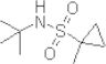 N-tert-Butyl-1-methylcyclopropane-1-sulfonamide