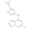 Pyrrolo[2,1-f][1,2,4]triazin-4-amine,2-chloro-N-(5-cyclopropyl-1H-pyrazol-3-yl)-