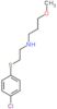 N-{2-[(4-chlorophenyl)sulfanyl]ethyl}-3-methoxypropan-1-amine