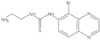 N-(2-Aminoethyl)-N′-(5-bromo-6-quinoxalinyl)thiourea