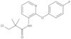 3-Chloro-N-[2-(4-fluorophenoxy)-3-pyridinyl]-2,2-dimethylpropanamide