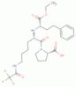 N2-[(1S)-1-(Ethoxycarbonyl)-3-phenylpropyl]-N6-(2,2,2-trifluoroacetyl)-L-lysyl-L-proline